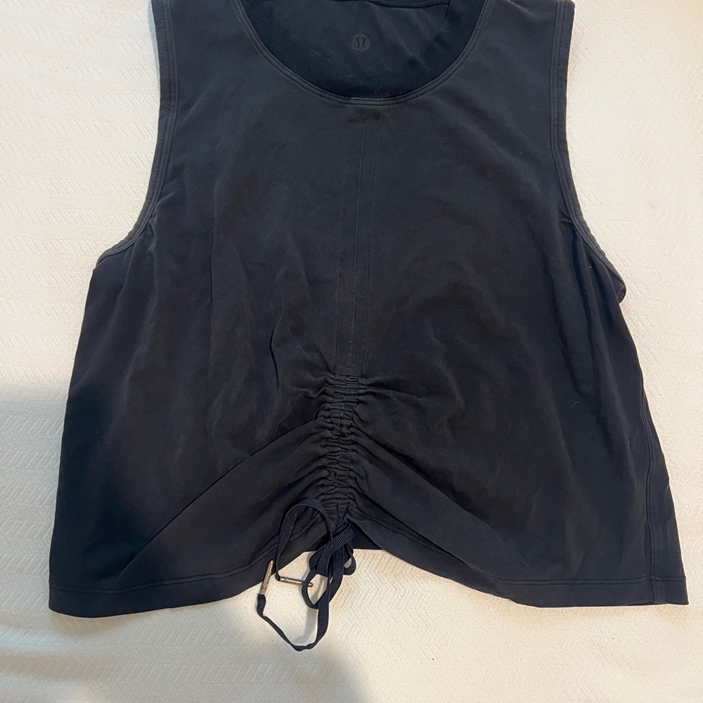 Lulu lemon Black Sleeveless Tank